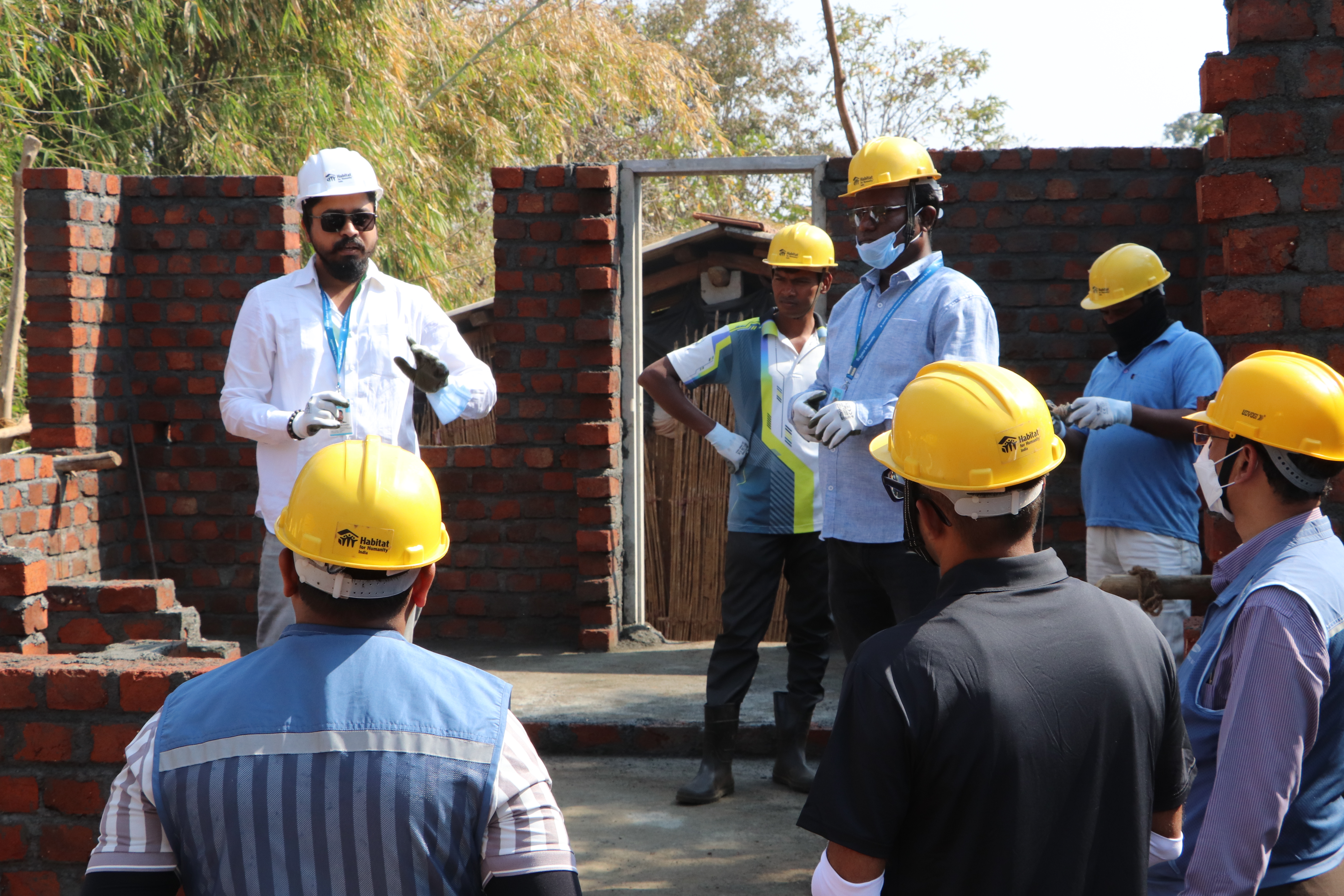 Samsung C&T Engineering & Construction Employees Build Homes for Warli Families with Habitat for Humanity India in Palghar